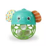 Bright Starts Oball Sonaglio a presa senza BPA per neonati in rosso