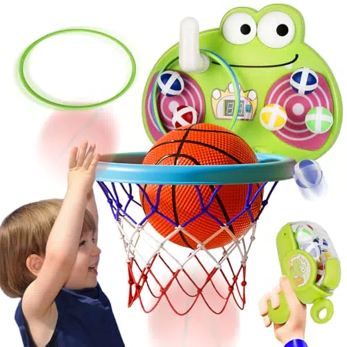 BuzzoXerex Canestro Basket Bambini, Canestro Basket da Camera può Tirare a Canestro