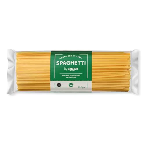 by Amazon Pasta di Grano Duro, Spaghetti, 500g