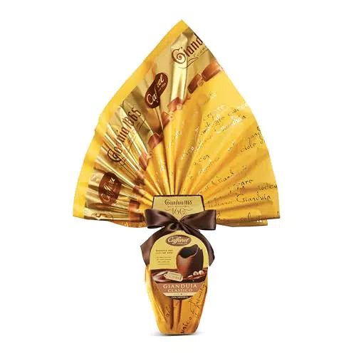 Caffarel Gianduia uovo adulto Pasqua, cioccolato gianduia classico