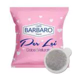 CAFFE BARBARO 100 CIALDE ESE VELLUTATO MISCELA ROSA