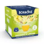 Caffè Borbone Tisana Zenzero e Limone - 16 Capsule - Compatibili con macchine ad uso domestico Nescafè* Dolce Gusto*