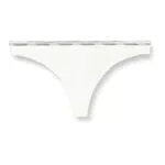 Calvin Klein Donna Perizoma Thong Intimo, Bianco