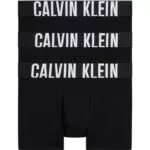Calvin Klein Trunk 3Pk Boxer, Uomo, Nero, XX