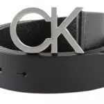 Calvin Klein Uomo CK BUCKLE BELT 35MM, Ck Black, 115