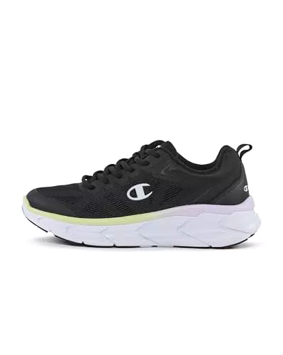 Champion FX III W Low, Sneakers Donna, Nero/Bianco,