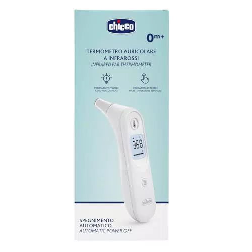 Chicco Termometro Auricolare ad Infrarossi, 0 mesi +