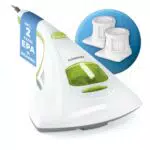 CLEANmaxx aspirapolvere antiacaro + 2 filtri EPA, luce UV-C