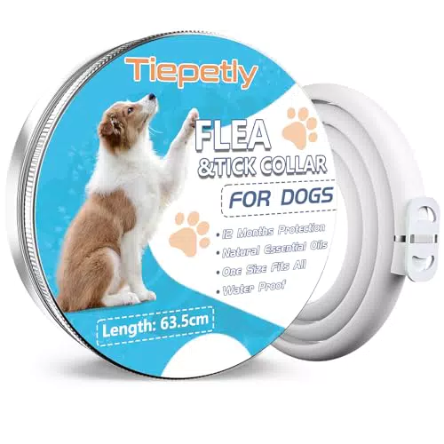 Collare Antiparassitario per Cani Regolabile 63.5cm