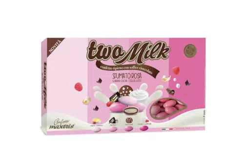 Confetti Maxtris Two Milk Sfumato Rosa Scatola Da Kg