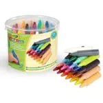 CRAYOLA Mini Kids, Maxi Pastelli a Cera, Forma Tonda