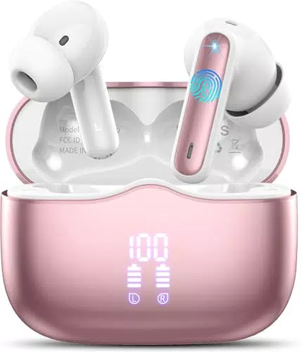 Cuffie Bluetooth, 2025 Auricolari Bluetooth 5.4 HiFi Stereo
