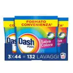 Dash Pods Detersivo In Capsule, 132 Lavaggi, Salva Colore