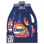 Dash Power Detersivo Liquido Lavatrice, 92 Lavaggi, Extra Igienizzante