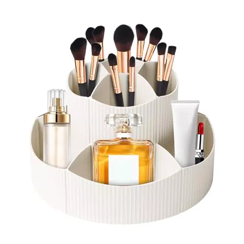 DASITON Organizer Trucchi Rotante a 360°, Porta Trucchi Organizer Multifunzione