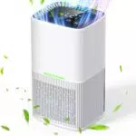 Deumidificatore 1.8L, Deumidificatore Casa Portatile Piccolo Elettrico Silenzioso con Timer