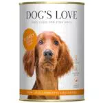 DOG'S LOVE Cibo umido di alta qualità, tacchino per adulti