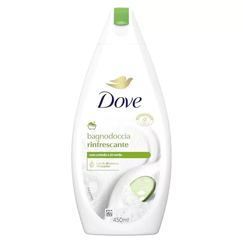 Dove Bagnodoccia Rinfrescante, Idratante Dermo-Naturale