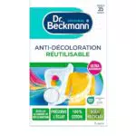 Dr. Beckmann Salvietta anti-scolorimento riutilizzabile x1 Protezione contro la decolorazione e mantenimento della brillantezza dei colori Fibra 100% cotone efficace fino a 30 lavaggi