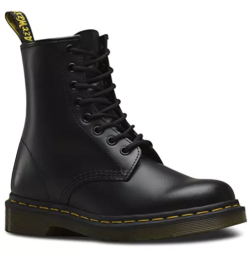 Dr. Martens Pascal Buttero, Bovver Boots Donna, Nero Black Virginia