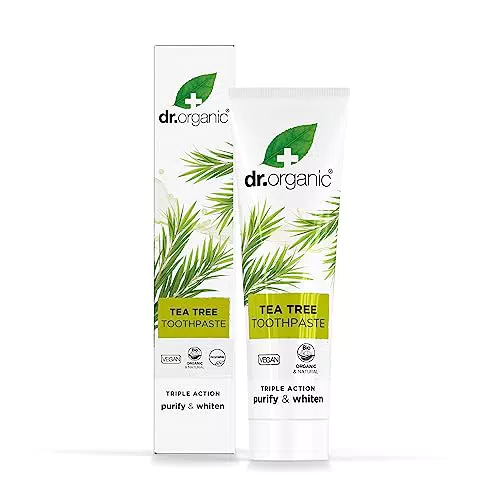 Dr Organic Tea Tree Dentifricio, 100ml