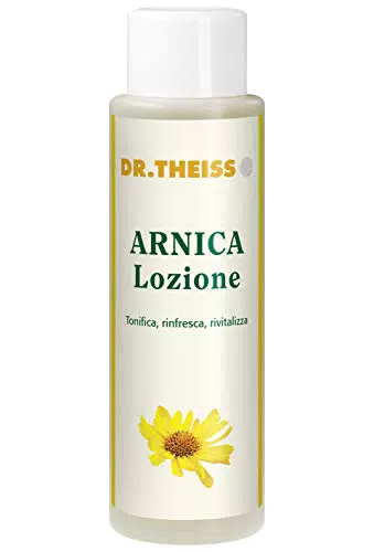 Dr. Theiss Arnica Lozione - Arnica per Cavalli uso Umano 250 ml - Estratto Arnica Montana per il Corpo e per la Pelle di Braccia Gambe e Caviglie