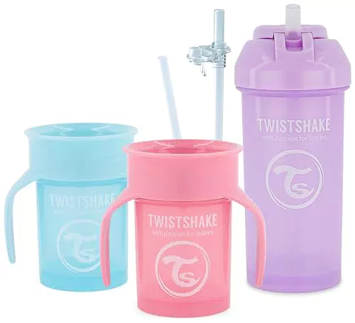 Drinking Trainer Set di Bicchiere Salvagoccia Ragazza