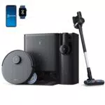 ECOVACS T30S COMBO COMPLETE Robot Aspirapolvere Lavapavimenti con Stazione Tutto-in-Uno