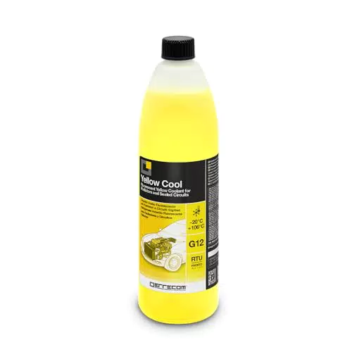 ERRECOM Yellow Cool, Liquido Radiatore Giallo Fluorescente -20°C/+106°C