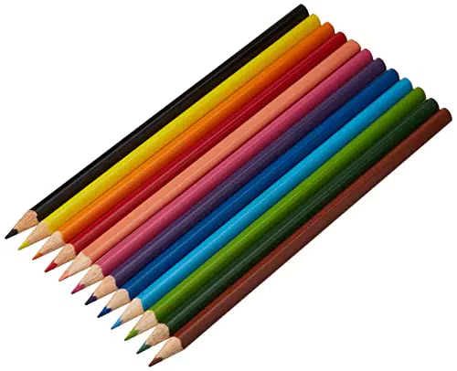 Faber-Castell 116512 - Set di matite colorate di forma triangolare