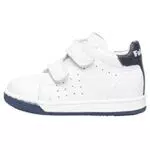 Falcotto Sneakers in Pelle con Strappo, Bianco 22