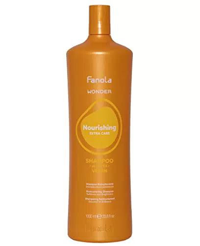 Fanola Wonder Shampoo Nourishing Extra Care, Shampoo Ristrutturante per Capelli Fini Secchi