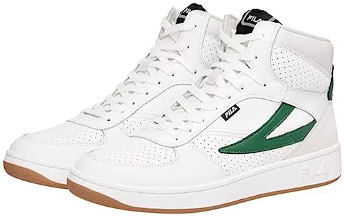 FILA Sevaro Mid, Scarpe da Ginnastica Uomo, White Verdant Green