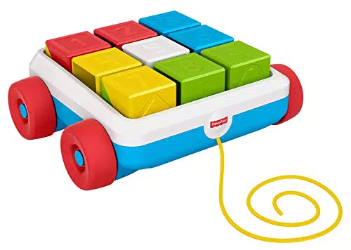 Fisher Price Blocchi Sempre con Te, Giocattolo Impilabile per Bambini 6+ Mesi