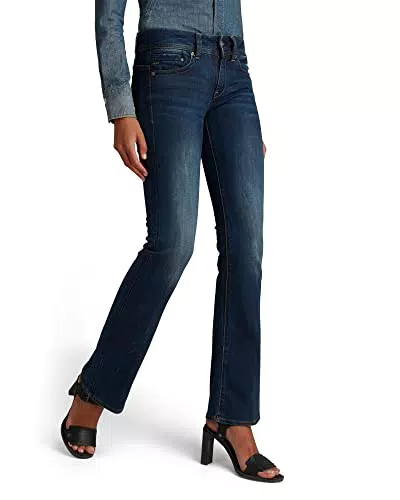 G-STAR Donna Midge Bootcut Jeans, Blu