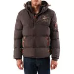 Geographical Norway Verveine Men - Giacca Invernale Autunnale Uomo - Fodera Calda Per Cappotto - Giacca Vento A Maniche Lunghe - Abito Ideale Per Uomini Casual