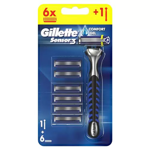 GILLETTE SENSOR3 RAZOR + 6'