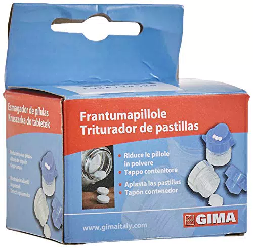Gima - Frantumapillole Ultra, Frantuma Pillole Professionale e Domestico
