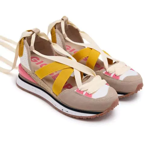 GIOSEPPO Coinches, Sandalo Sportivo Donna, Beige