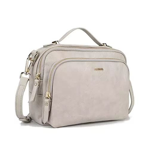 Gladdon Borse a tracolla da donna, piccole borse a tracolla con tasche multiple