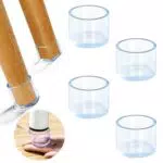 Gommini per Sedie Rotondi, Feltrini Gommini Sedie Silicone