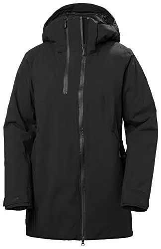 Helly Hansen Donna Nora Long Insulated Jacket, Nero