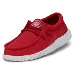 Hey Dude Wally Youth Slub Canvas, Moccasin Bambini e ragazzi