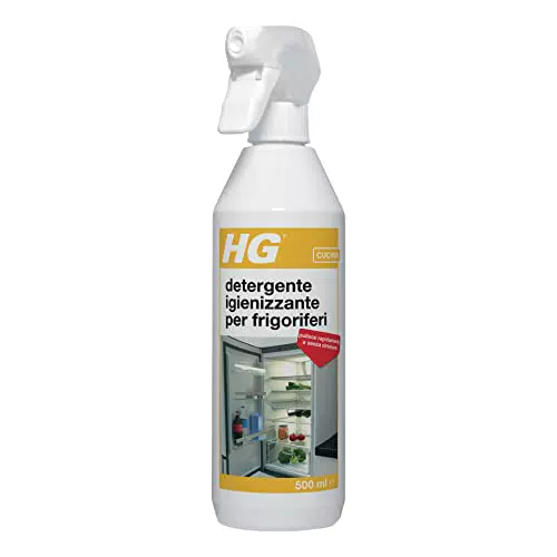 HG Detergente Igienizzante per Frigoriferi, Rimuove Odori