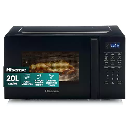 Hisense H20MOBS4HG Forno Microonde con controllo Elettronico