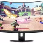 HP OMEN 27c Monitor Curvo da 27 pollici, Pannello VA 16:9 2K QHD 240Hz