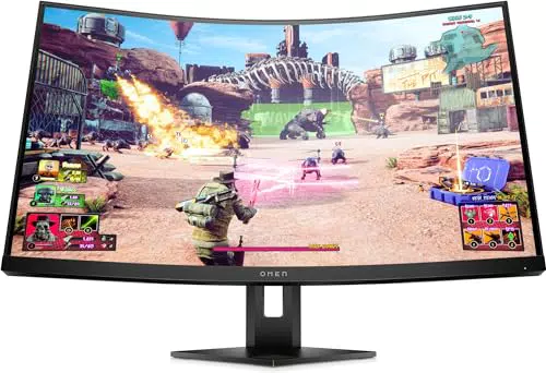 HP OMEN 27c Monitor Curvo da 27 pollici, Pannello VA 16:9 2K QHD 240Hz