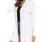 iClosam Cardigan Donna Lungo Maniche Lunghe Elegante Casual