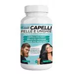 Italian Elite Integratore per Capelli. 120 caps. Ricco di Biotina