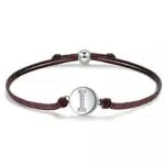 J.Endéar Bracciale Lettera I in Argento Sterling 925